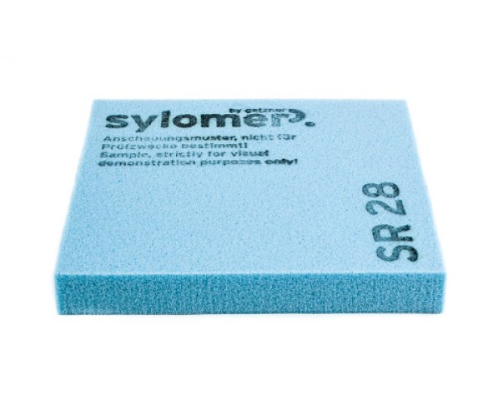 Sylomer SR 28, синий, лист 1200 х 1500 х 12,5 мм