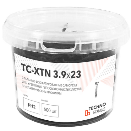Саморезы XTN 3,9 х 23 (500 шт)