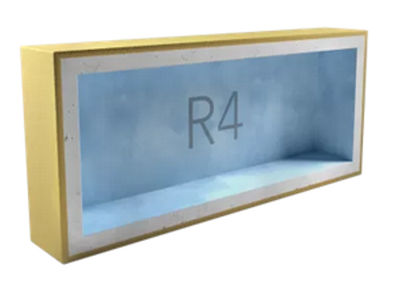 Подрозетник АкустикГипс Бокс (AcousticGyps Box) R4 (120мм х 340мм х 45мм)