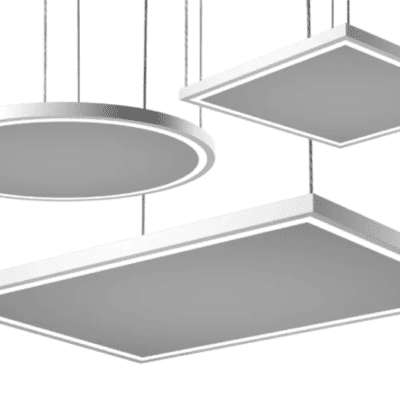 Панель акустическая светодиодная Акустилайн (Akustiline) Baffle LED (0,6м х 0,6м х 70мм, 41Вт, 4000K) 0,36м2