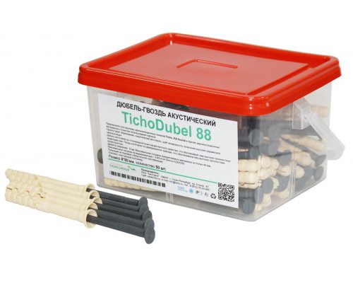 Дюбель-гвоздь звукоизоляционный 8х80, 50шт