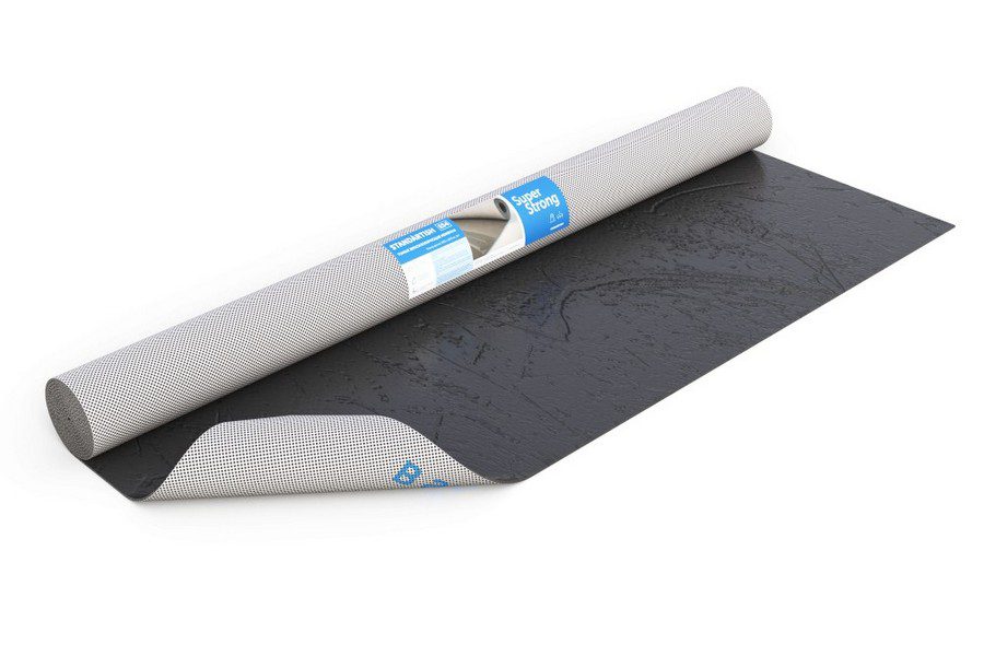 Звукоизоляционная мембрана Standartish ES2 SuperStrong самокл. (2500х1200х2мм), 3м2