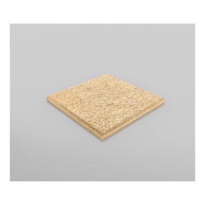 Панель акустическая "FIBROPLAN"f1 2400x600x20мм К5 (фаска,неокрашенная,цвет белый)