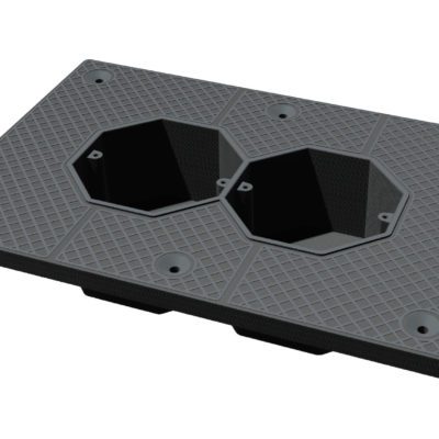 Подрозетник звукоизолирующий Standartish BOX2 (210х130х55мм), внутр 170х90х35мм