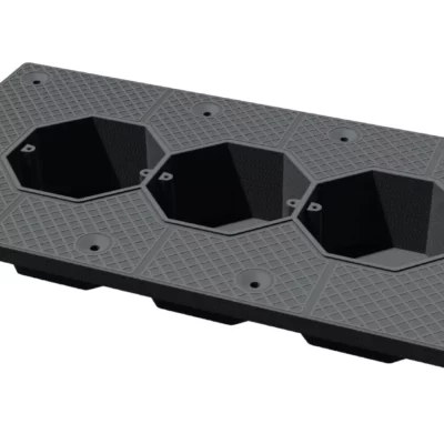 Подрозетник звукоизолирующий Standartish BOX3 (280х130х55мм), внутр 240х90х35мм