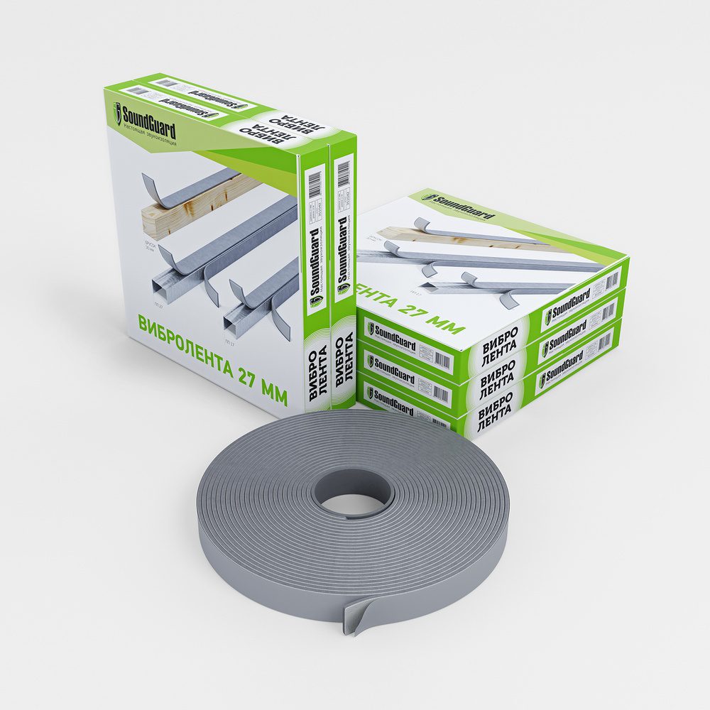 Вибролента Standartish Tape (Стандртиш Тэйп), (12000 х 50 х 3,5мм), 12м.п. (самокл.)